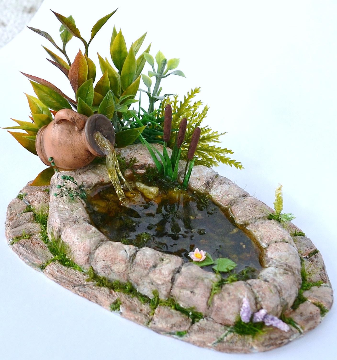 Miniature Ponds for Fairy Garden