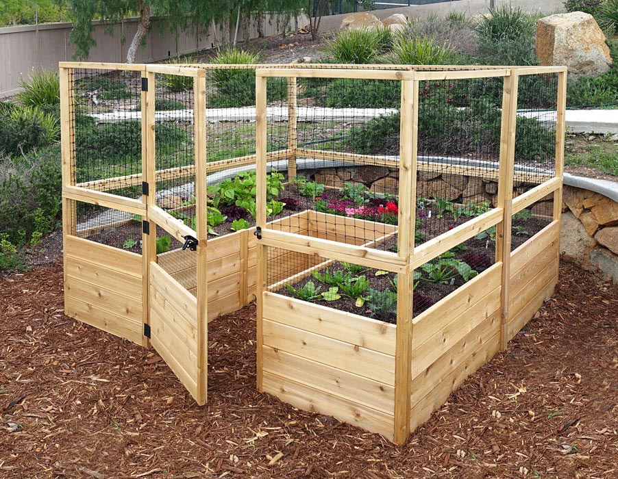 Make Raised Bed Vegetable Garden
