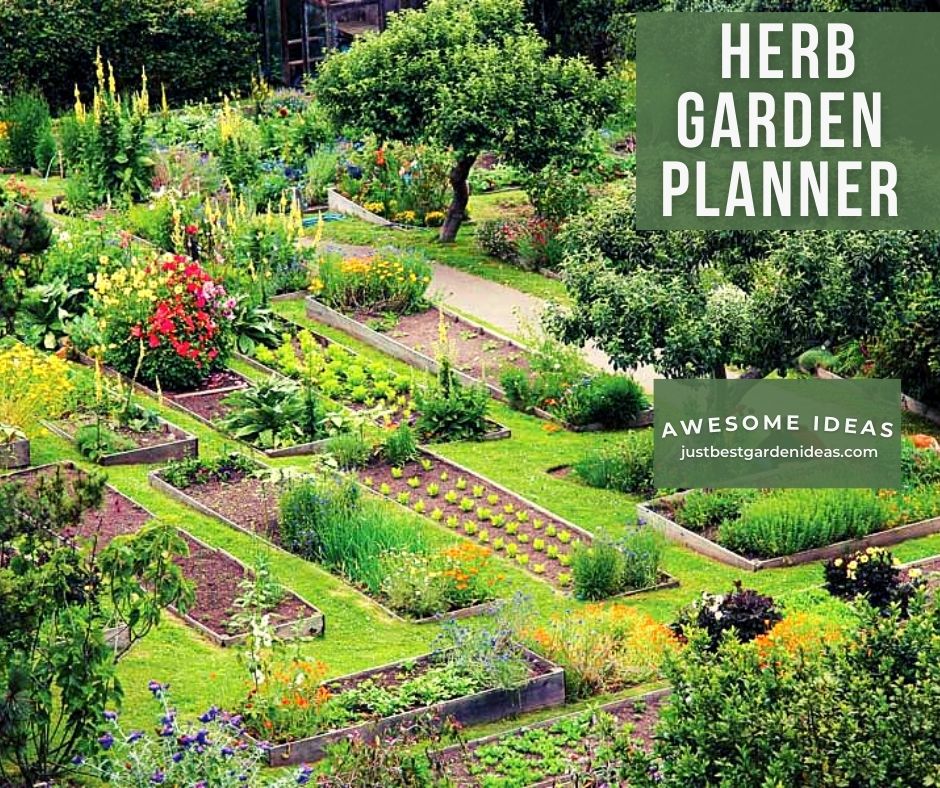 Fascinating Decor with Herb Garden Planner