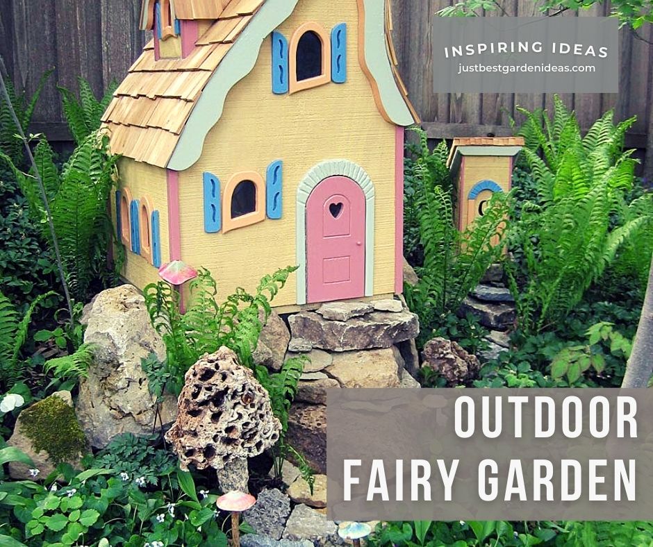 Outdoor Fairy Garden Ideas for You